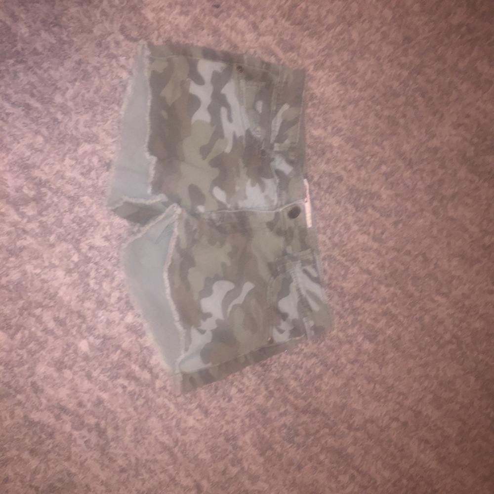 Camp fringe shorts